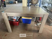 Houten tafel - afbeelding 2 van  6
