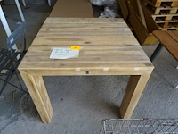 Houten tafel - afbeelding 1 van  4