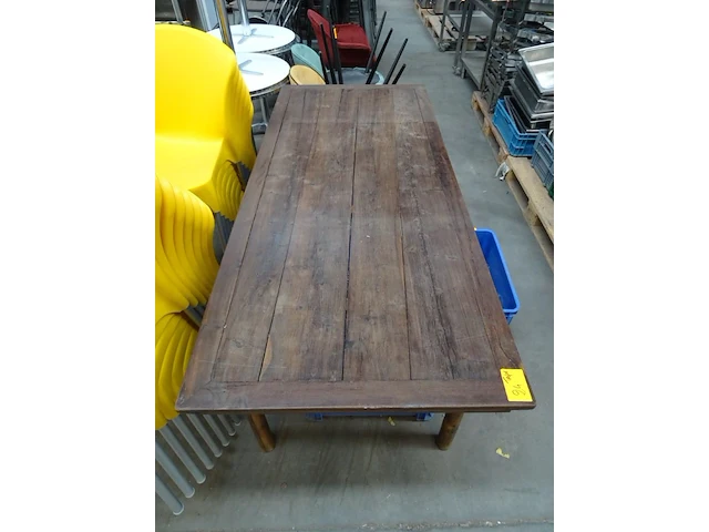 Houten tafel - afbeelding 3 van  3