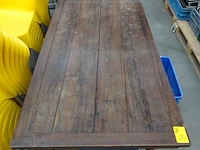 Houten tafel - afbeelding 3 van  3