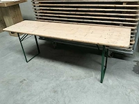 Houten tafels(15) - afbeelding 1 van  4