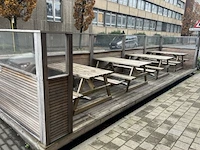 Houten terras momenteel op parkeerzone - afbeelding 3 van  4