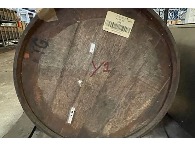 Houten ton - afbeelding 2 van  3