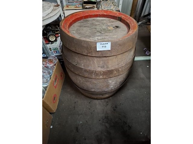 Houten ton - afbeelding 1 van  1