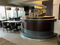 Houten toog - tinus toog - café toog - bar - afbeelding 2 van  5