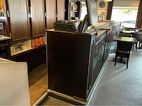 Houten toog - tinus toog - café toog - bar - afbeelding 4 van  5