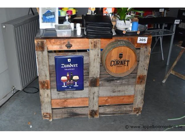 Houten toog - afbeelding 1 van  2