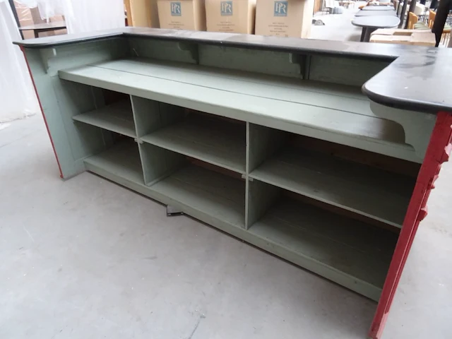 Houten toog - afbeelding 5 van  6