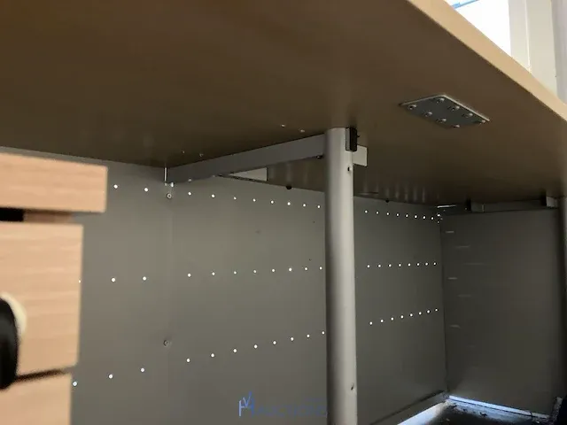 Houten toogmeubel met houten kastje - afbeelding 3 van  4