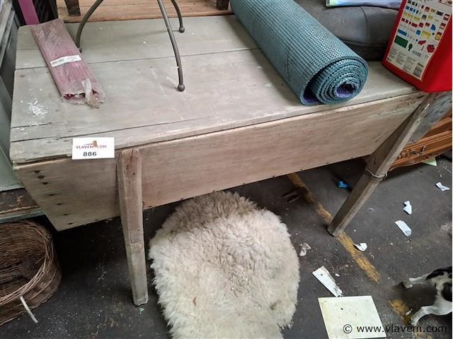 Houten trog - afbeelding 1 van  1