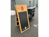 Houten trolley “fever-tree” + krijtbord “duvel” - afbeelding 4 van  11