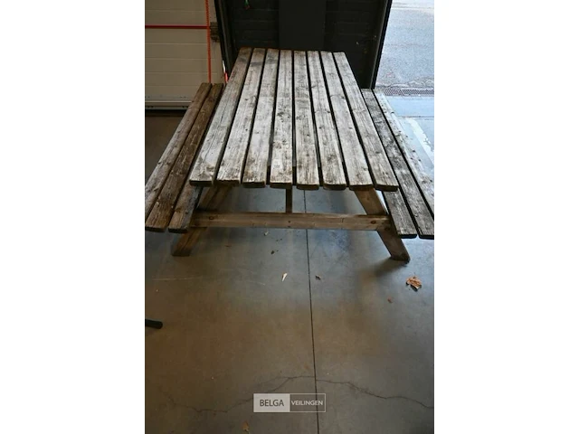 Houten tuinbank - afbeelding 2 van  2