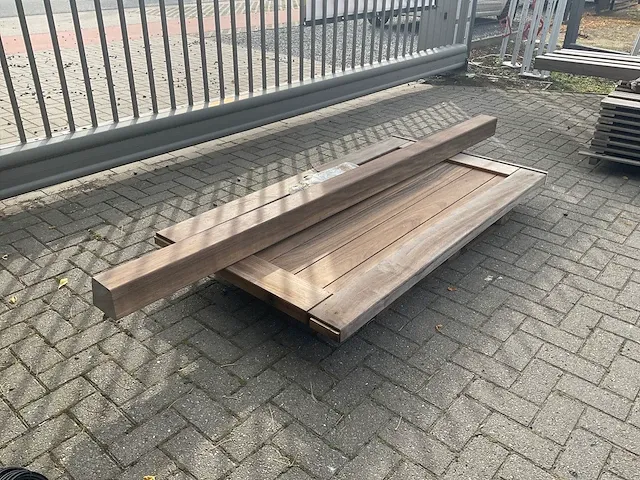 Houten tuinpoort - afbeelding 3 van  6