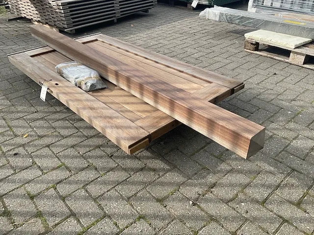 Houten tuinpoort - afbeelding 4 van  6