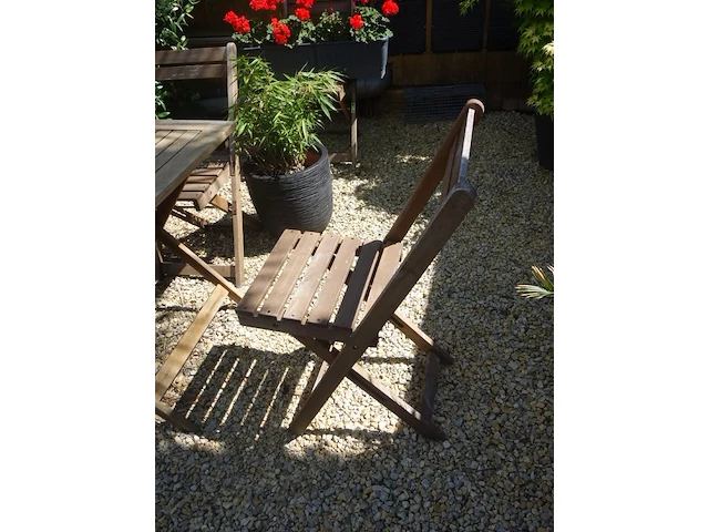 Houten tuinset - afbeelding 3 van  4