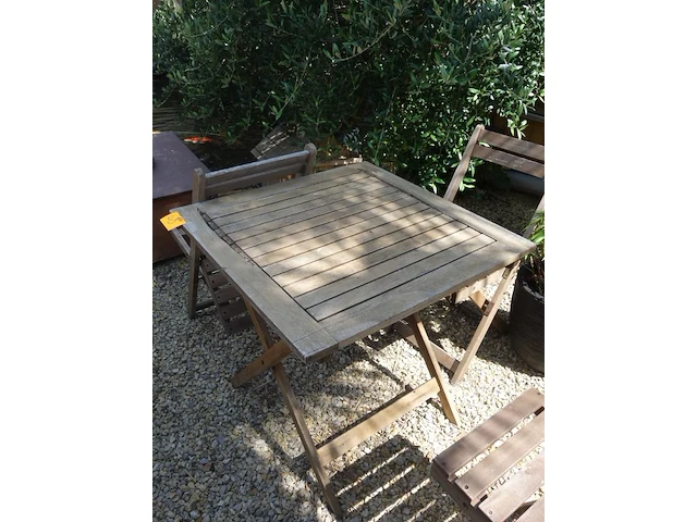 Houten tuinset - afbeelding 4 van  4