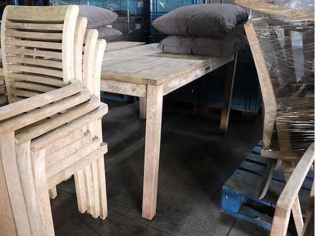 Houten tuinset - afbeelding 3 van  4