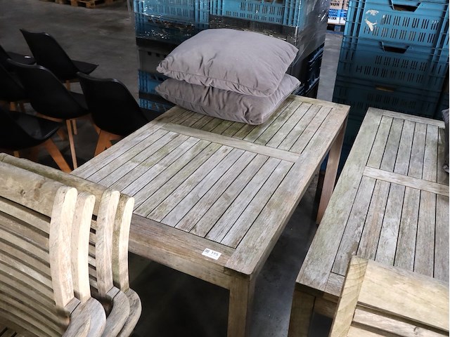 Houten tuinset - afbeelding 2 van  4