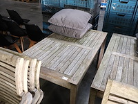 Houten tuinset - afbeelding 2 van  4