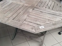 Houten tuintafel - afbeelding 1 van  2