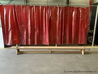 Houten turnbank afm plm 350 x 25 x 30cm