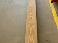 Houten turnbank afm plm 350 x 25 x 30cm - afbeelding 2 van  3