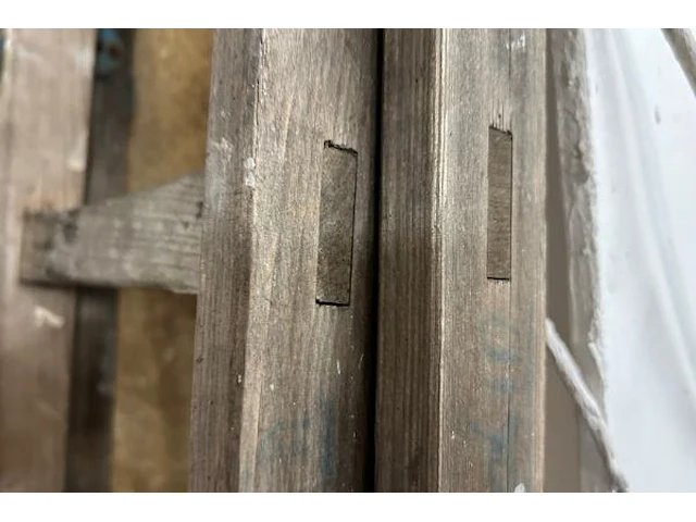 Houten uitschuifbare ladder - afbeelding 4 van  4