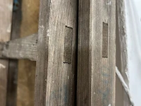 Houten uitschuifbare ladder - afbeelding 4 van  4