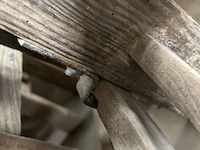 Houten uitschuifbare ladder - afbeelding 3 van  3