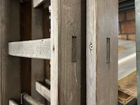 Houten uitschuifbare ladder - afbeelding 3 van  3