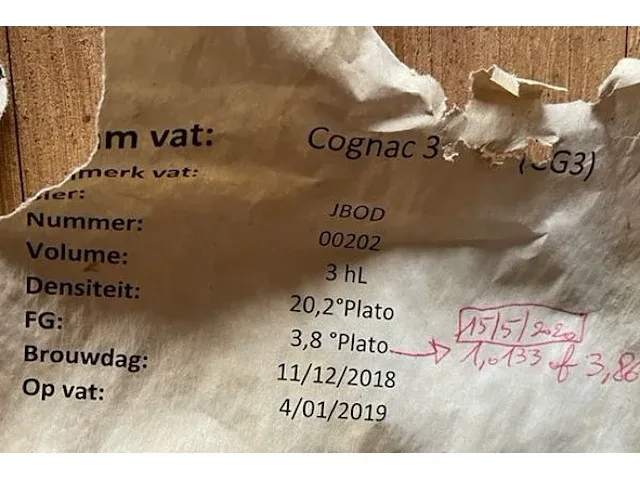 Houten vat bier - afbeelding 4 van  6