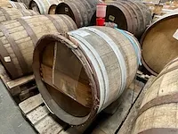 Houten vat bier - afbeelding 1 van  5