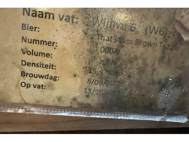 Houten vat bier - afbeelding 2 van  5