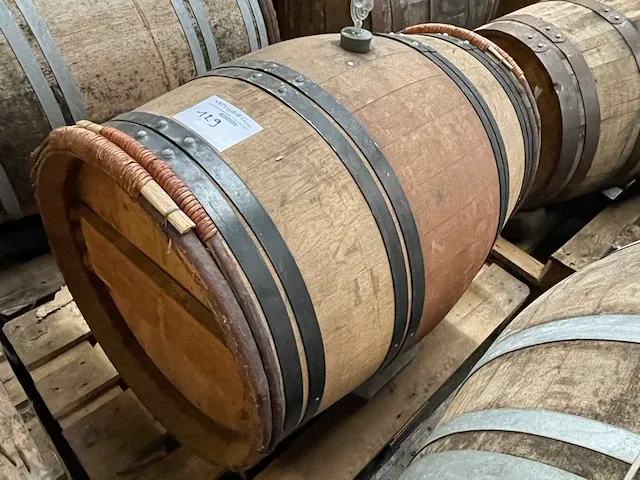 Houten vat bier - afbeelding 1 van  7
