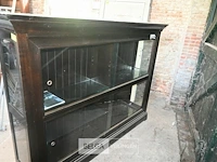 Houten vitrinekast - afbeelding 2 van  5