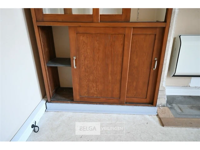 Houten vitrinekast - afbeelding 3 van  6
