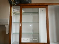Houten vitrinekast - afbeelding 3 van  6