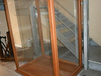 Houten vitrinekast - afbeelding 2 van  5