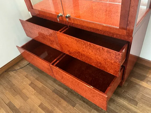 Houten vitrinekast - afbeelding 6 van  6
