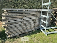 Houten vloer diverse afm ± 200m² - afbeelding 4 van  9
