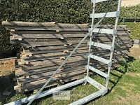 Houten vloer diverse afm ± 200m² - afbeelding 5 van  9