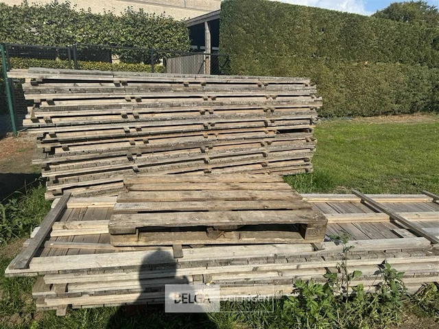 Houten vloer diverse afm ± 200m² - afbeelding 6 van  9