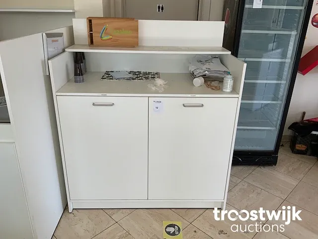 Houten vuilbakmeubel - afbeelding 2 van  5