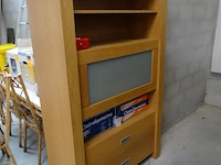 Houten wandkast - afbeelding 1 van  5