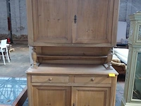 Houten wandkast - afbeelding 1 van  4