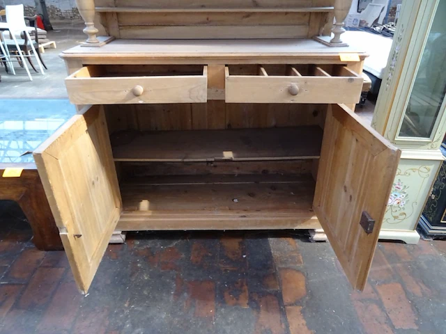 Houten wandkast - afbeelding 4 van  4