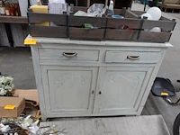 Houten wandkast - afbeelding 1 van  6