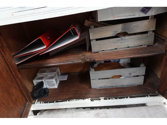 Houten wandkast - afbeelding 5 van  6