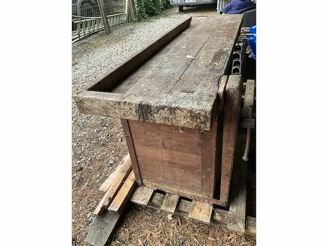 Houten werkbank - afbeelding 4 van  6