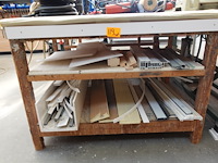 Houten werktafel - afbeelding 2 van  2